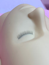 Load image into Gallery viewer, 3 Row Lash Layer Realistic Doll Head.
